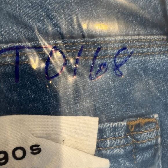 NWT Good American Good 90's Relaxed Loose Jeans Indigo Wash Size 8 / 29 - Picture 15 of 15